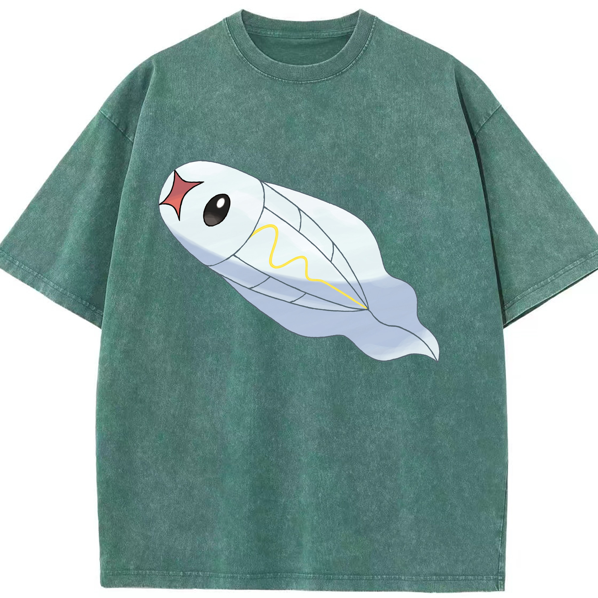 （画像用） ポケットモンスター Pokémon 綿100% ヴィンテージ風 半袖Tシャツ（フロントプリント）